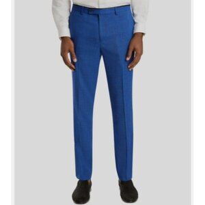 Paisley & Gray Mens Royal Blue Slim Fit Tuxedo‎ Suit Dress Pants Rayon 36 X 31"